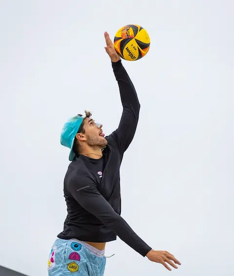 Volleyball match